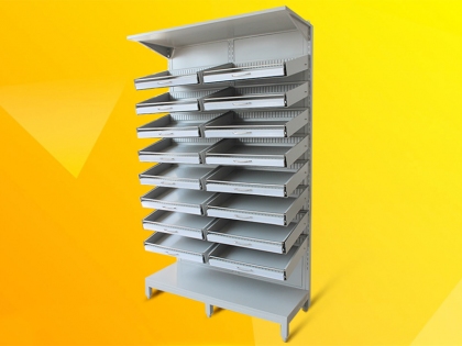 HZ-904型單面雙盤可調藥盤架